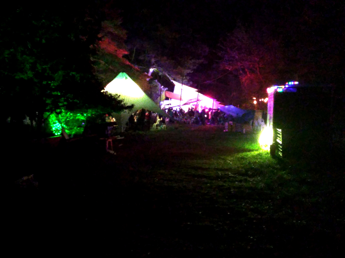 LEDs om natten