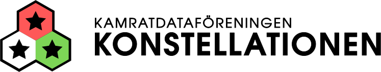 Kamratdataföreningen Konstellationens logga